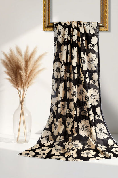 2 Piece - Digitally Printed Slub Lawn - D1007