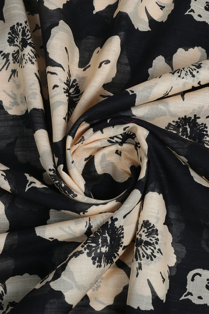 2 Piece - Digitally Printed Slub Lawn - D1007