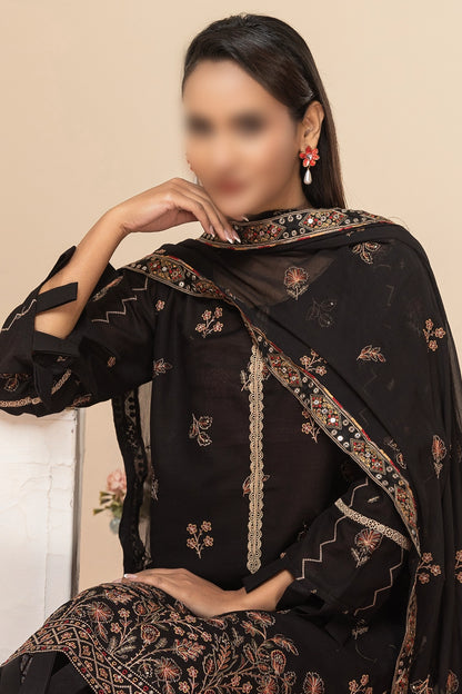 3 Piece - Lawn Karandi - Rayaa 103