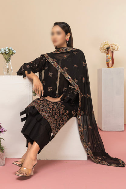 3 Piece - Lawn Karandi - Rayaa 103