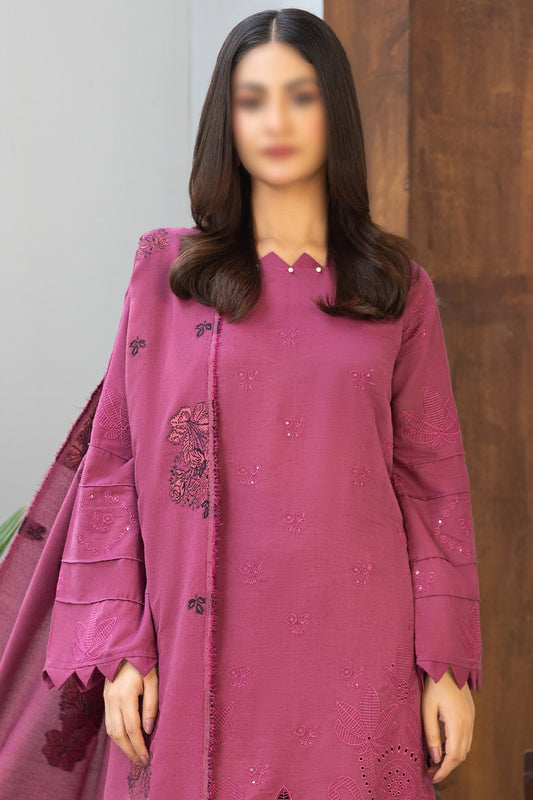 3 Piece - Embroidered Karandi - Riwayat 103