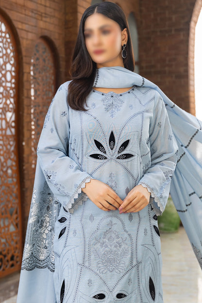 3 Piece - Embroidered Karandi - Riwayat 105