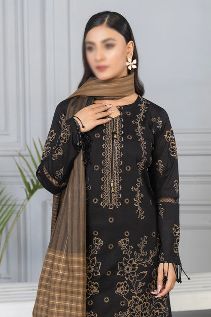 3 Piece - Embroidered Lawn - Roshni 106