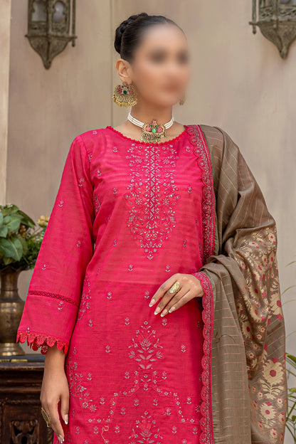 3 Piece - Embroidered Lawn - Taaruf 103