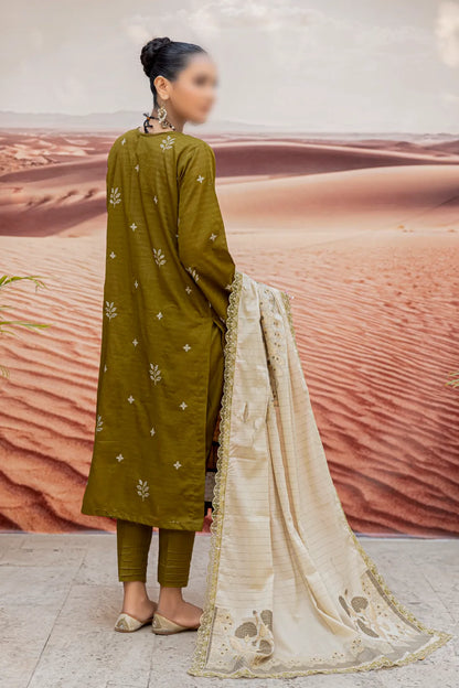 3 Piece - Embroidered Lawn - Taaruf 104