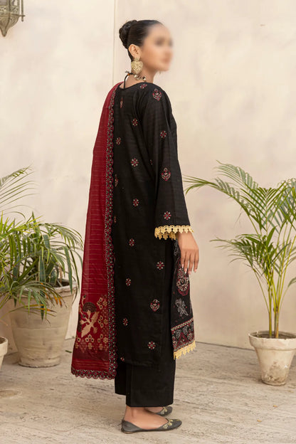 3 Piece - Embroidered Lawn - Taaruf 108