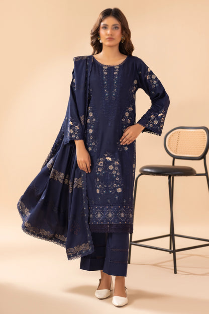 3 Piece - Embroidered Doriya Viscose - Tassur 103
