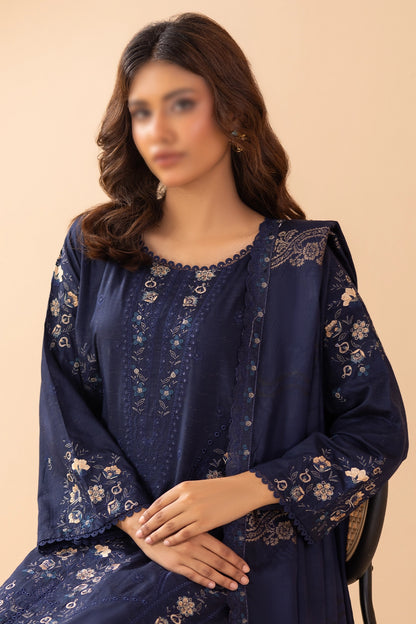 3 Piece - Embroidered Doriya Viscose - Tassur 103