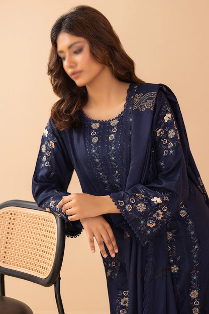3 Piece - Embroidered Doriya Viscose - Tassur 103