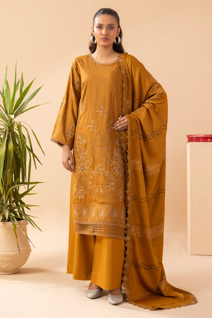 3 Piece - Embroidered Doriya Viscose - Tassur 106