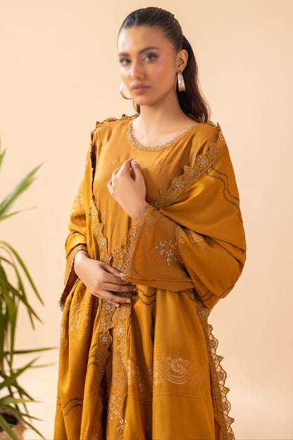 3 Piece - Embroidered Doriya Viscose - Tassur 106
