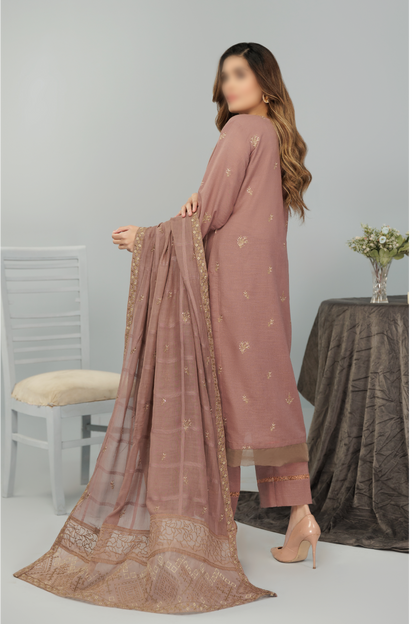 3 Piece - Lawn Karandi - Victoria 105