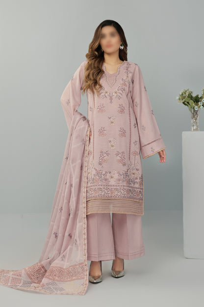 3 Piece - Lawn Karandi - Victoria 108