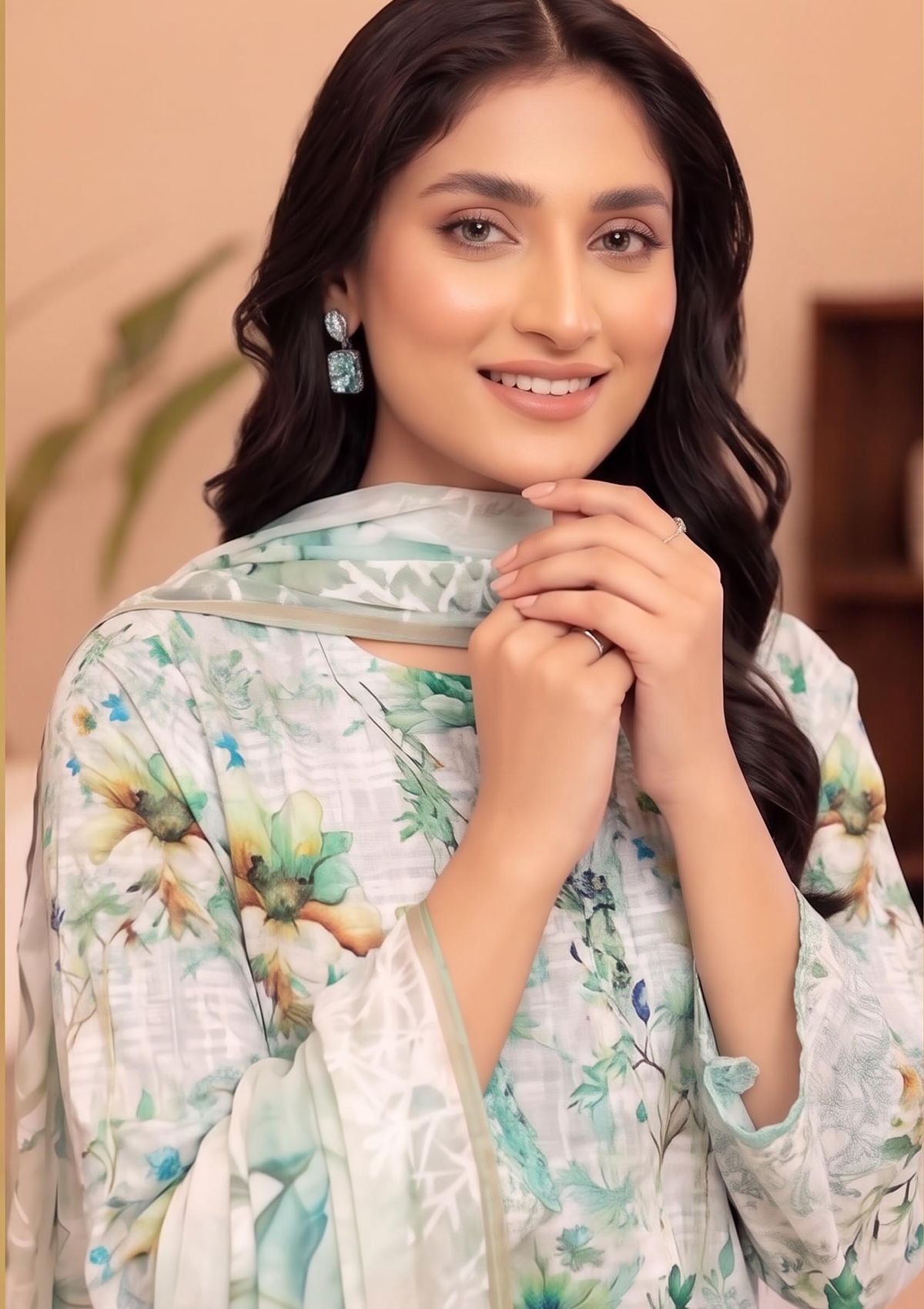3 Piece - Embroidered Lawn - Fantak V177 - 10